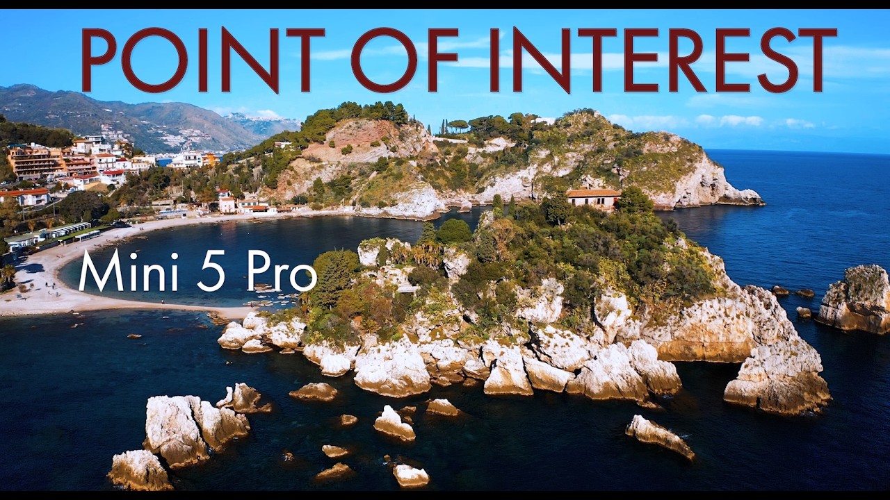DJI Mini 5 Pro - How to Use POINT OF INTEREST for Epic Footage