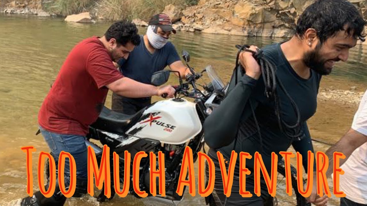 LAKE MAIN GAYI BIKE & RIDER - XPULSE 200 |Tiger 800 ADVENTURE OVERLOAD -  | NO CLICK BAIT