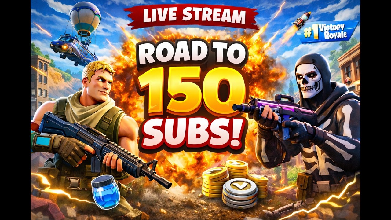 Fortnite | Road to 200 Subs