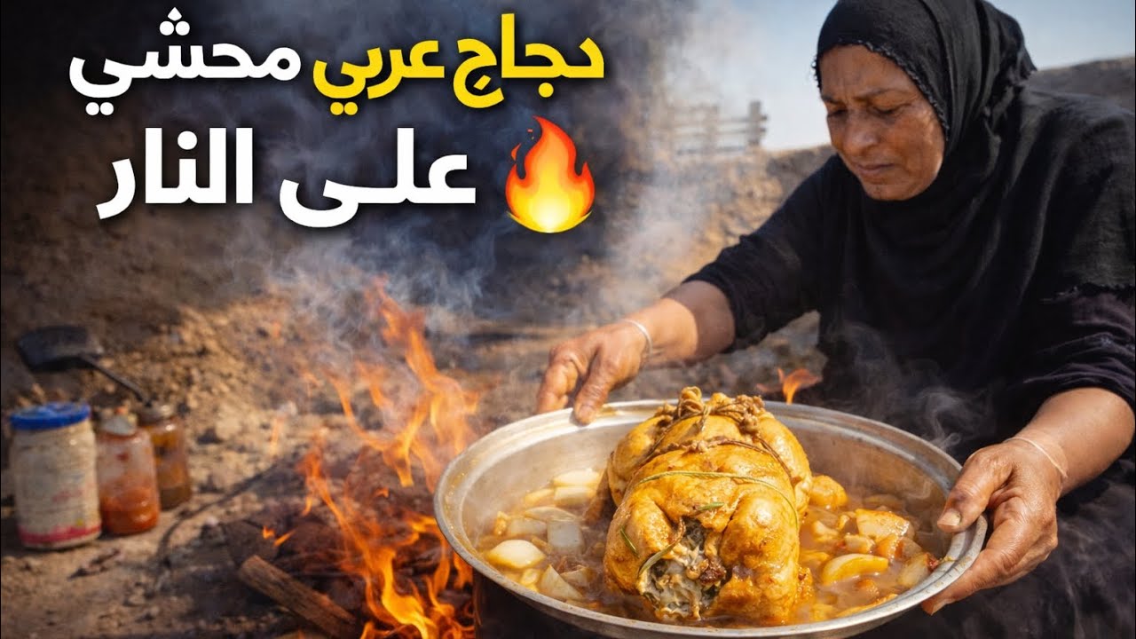 حياة البدو في جنوب خوزستان | الطبخ على النار والعيش في الصحراء