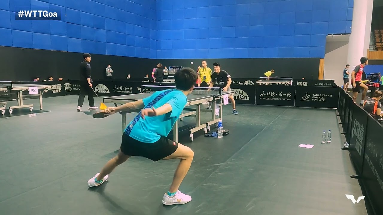 Dang Qiu & Lin Yun Ju Training | WTT Star Contender Goa