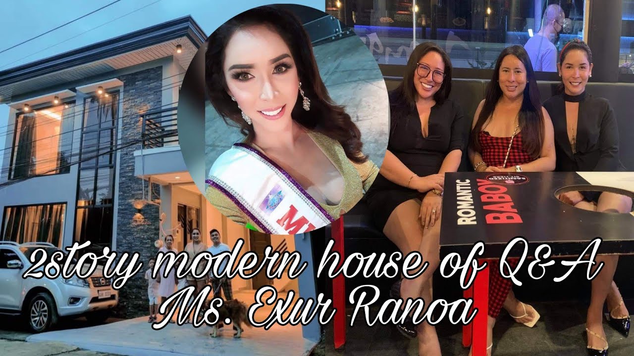 A GOOD FRIEND OF MINE Q&A FINALIST MS. EXUR RANOA 2 STORY HOUSE TOUR.