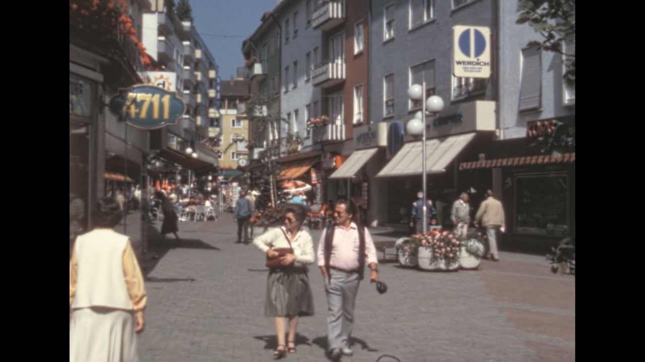 Friedrichshafen 1985 archive footage