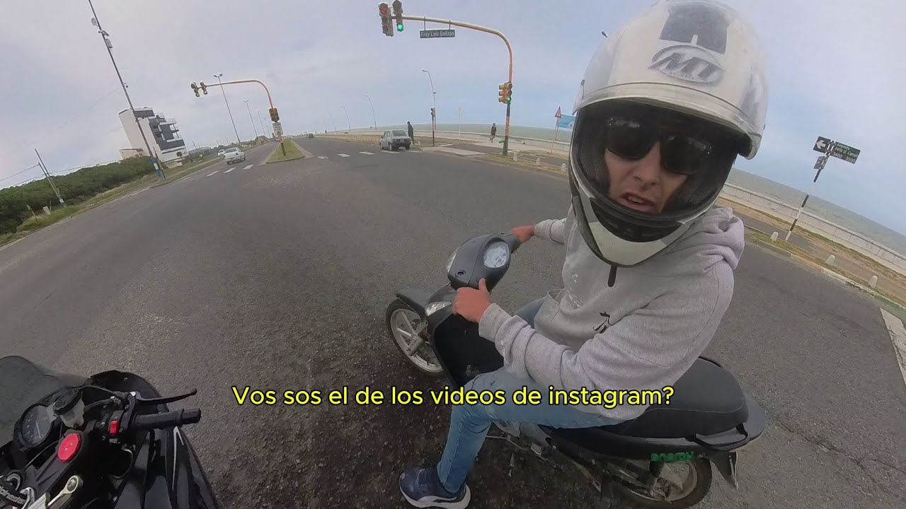 VUELTA POR LA COSTA DE MAR DEL PLATA CON LA NINJA - LOUE.6R
