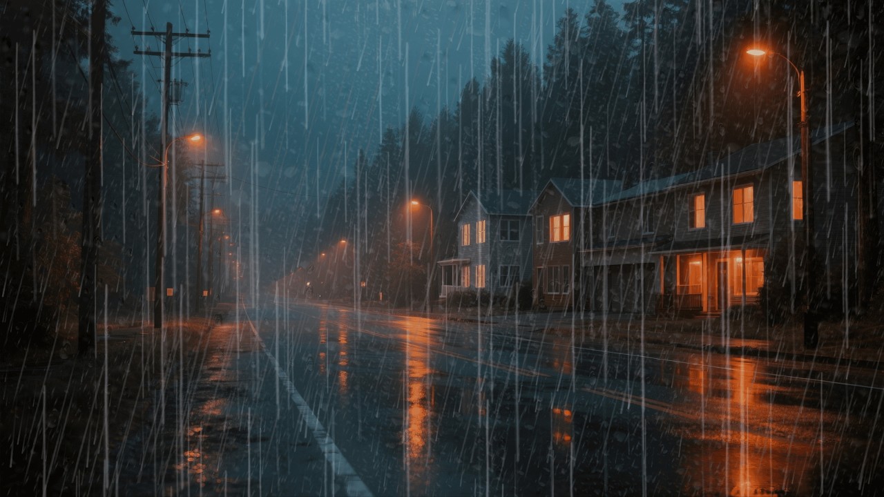 🔴 (NO ADS, NO THUNDER) Forest Rain Calmness - Relaxing Rainfall for Stress Relief