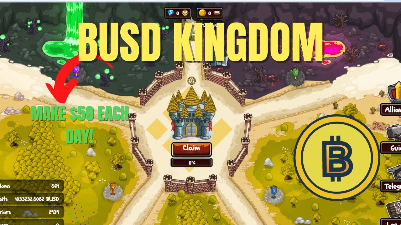 BUSD Kingdom - Make $50 A DAY Passive Income