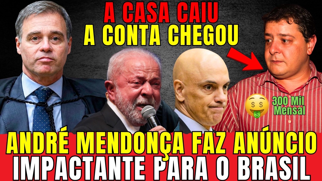 ANDRÉ MENDONÇA ROMPE SILÊNCIO E ANÚNCIA O QUE NINGUÉM ESPERAVA - PREGAÇÃO PASTOR MINISTRO DO STF