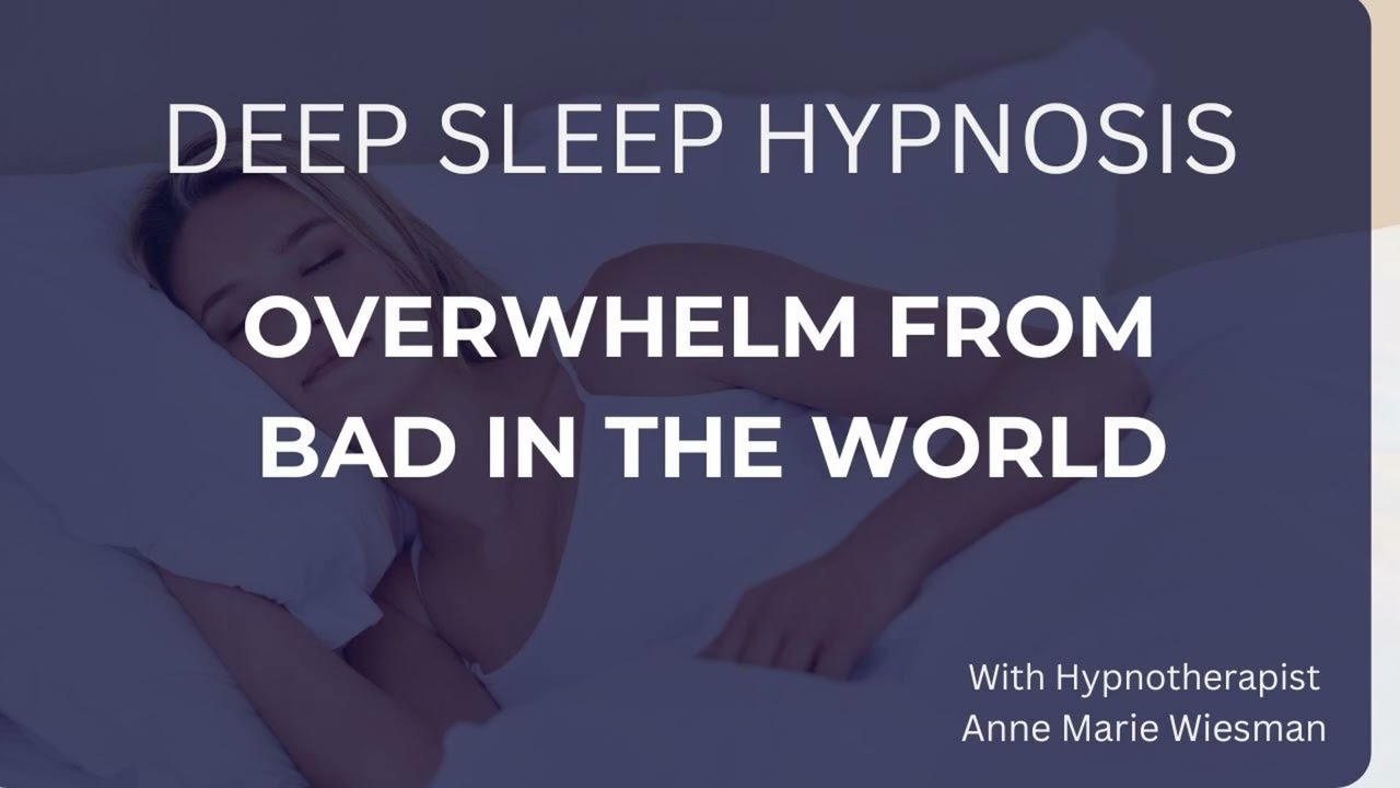 10 Hour Sleep Hypnosis for Overwhelm | Subliminal Messages to Calm Anxiety About the World