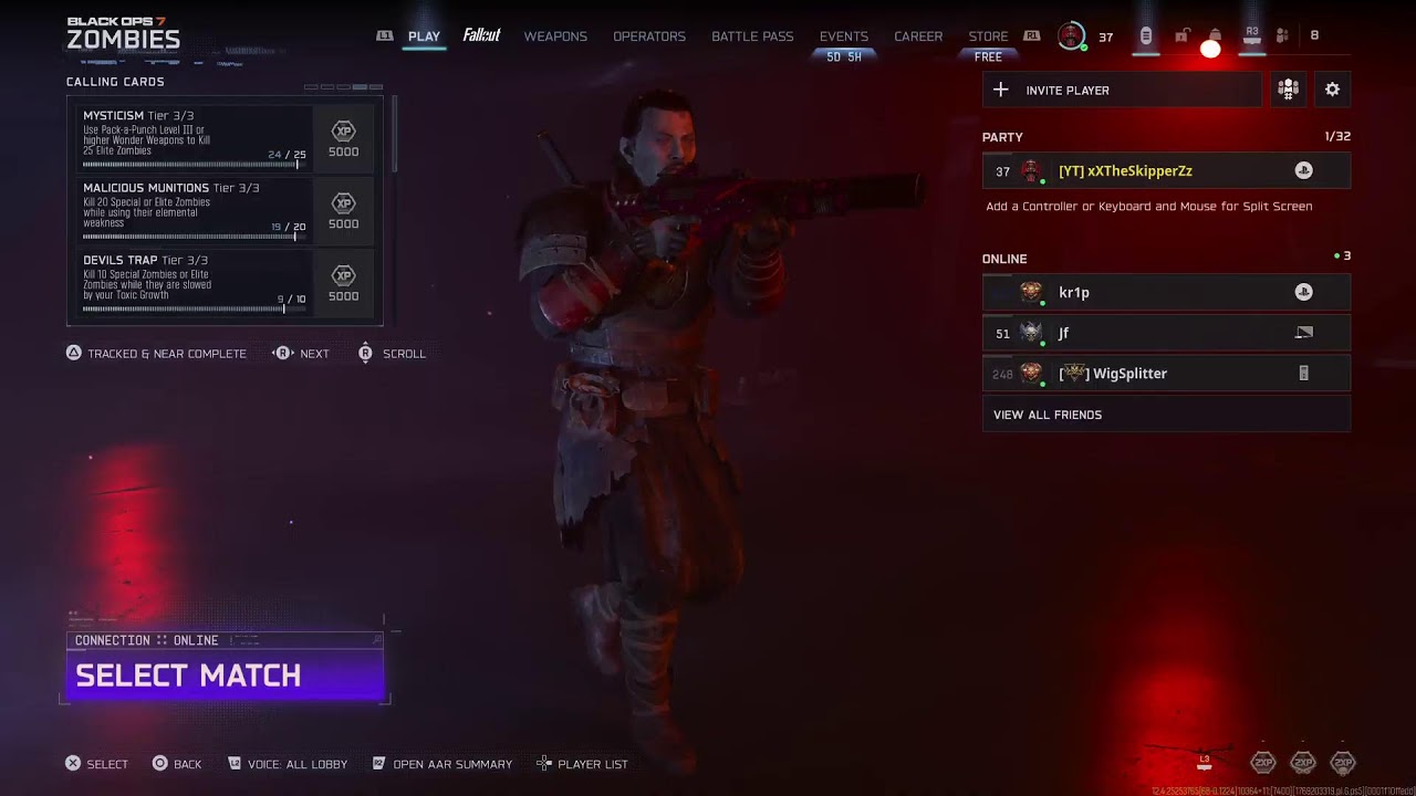 Call Of Duty Blackops 7 Zombies Chillstream