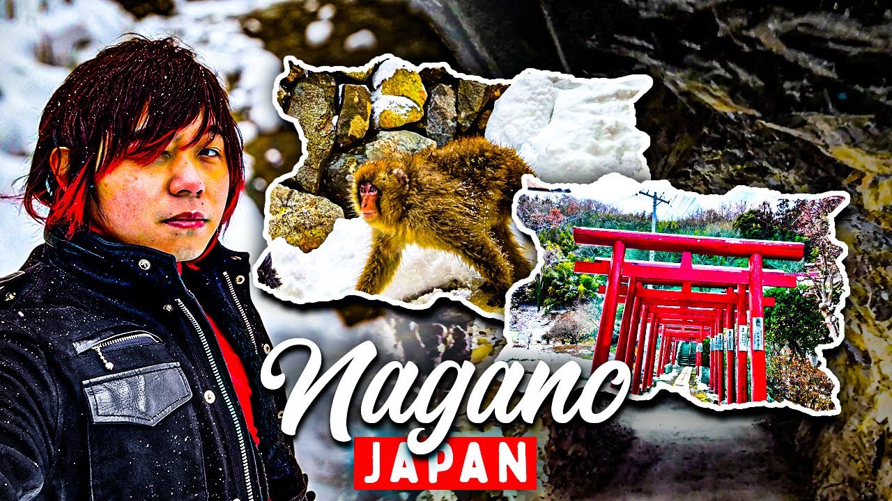 I Explored Japan's HIDDEN World War 2 Era Tunnel and Snow Monkey Mountains in Nagano! ⛩️🇯🇵