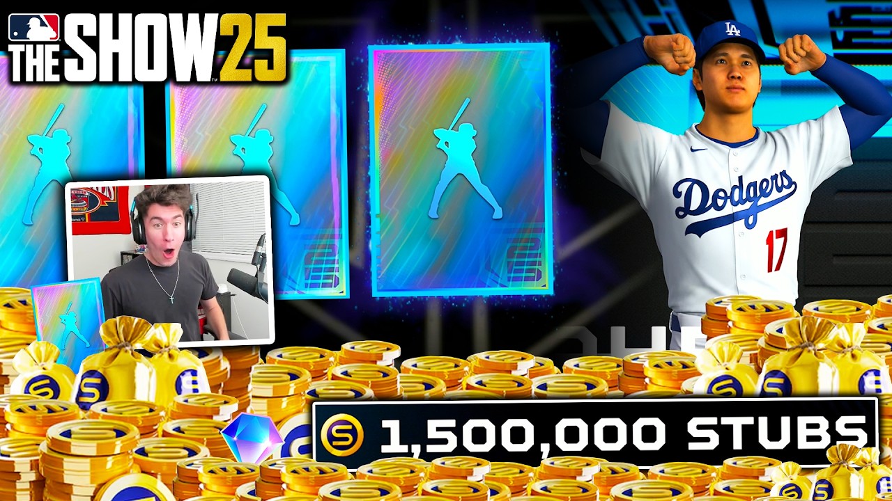 INSANE $1,000 PACK OPENING! MLB The Show 25 Diamond Dynasty