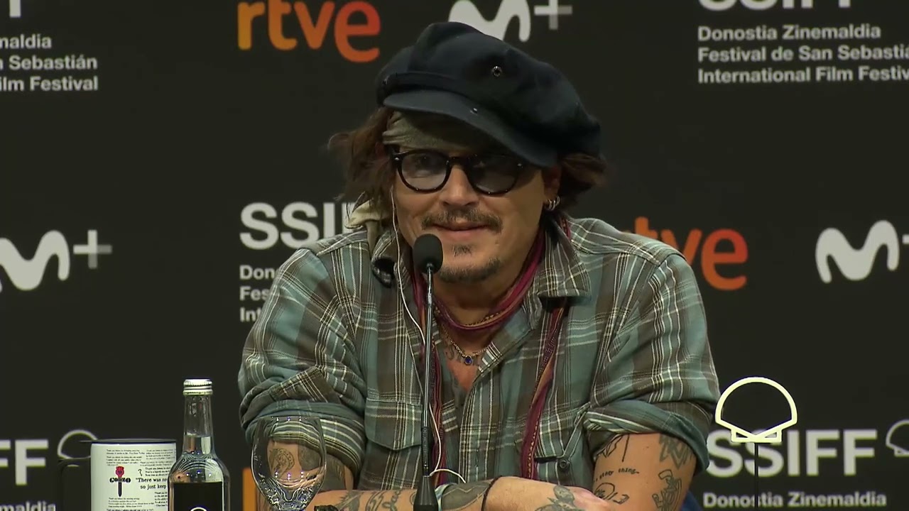 2021 09 22 Johnny Depp | San Sebastian Press Conference | Donostia Award | SSIFF