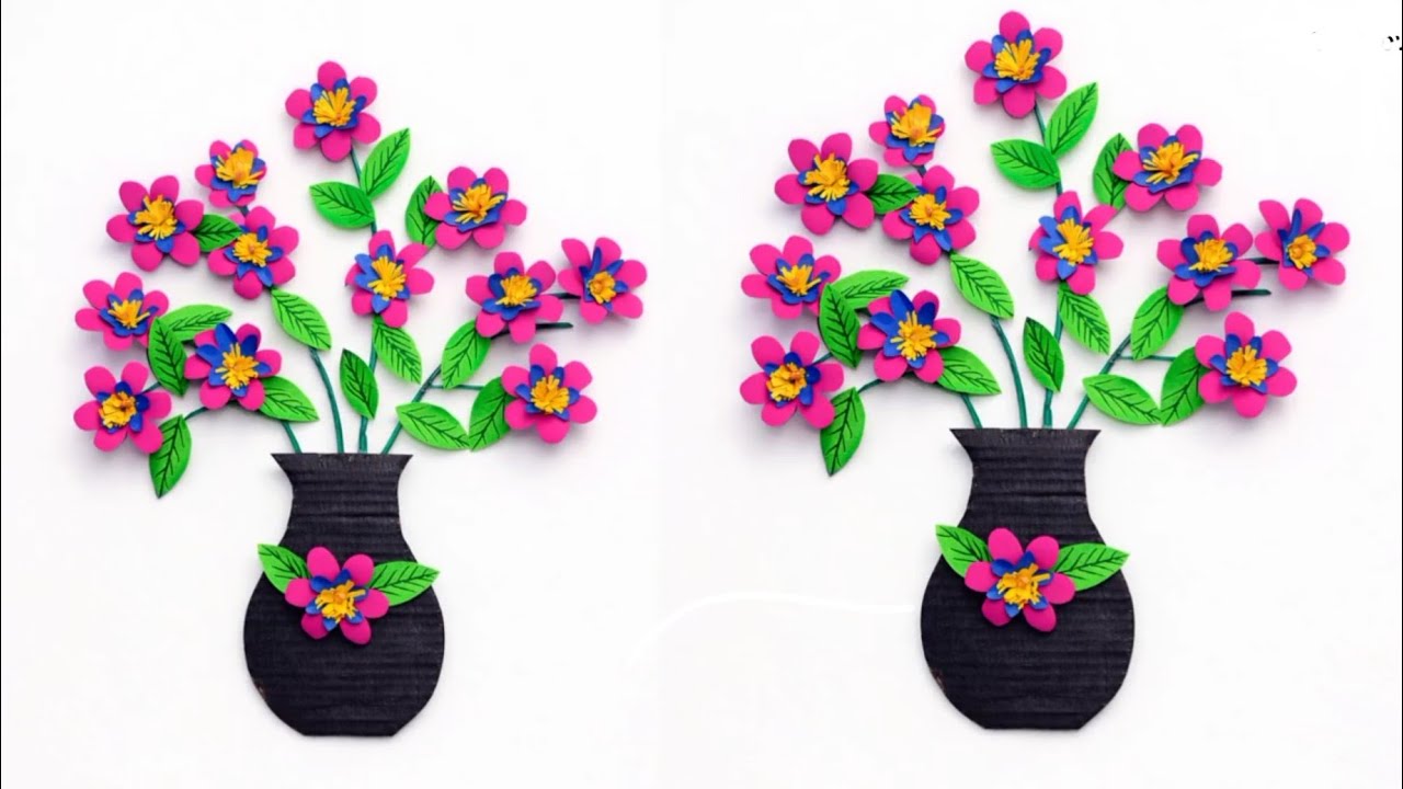 DIY  Beautiful Paper Wall Hanging // Paper Craft For Home Decoration // Unique Wall Hanging#diy 