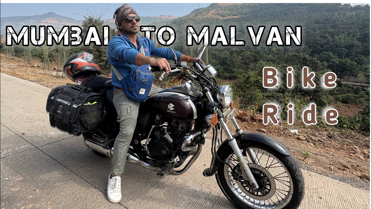 Mumbai To Malvan Bike Ride 2024 ॥ नविन वर्षात बाईक ने केला मुंबई ते मालवण सफर😍🥰#roadtrip #pabk