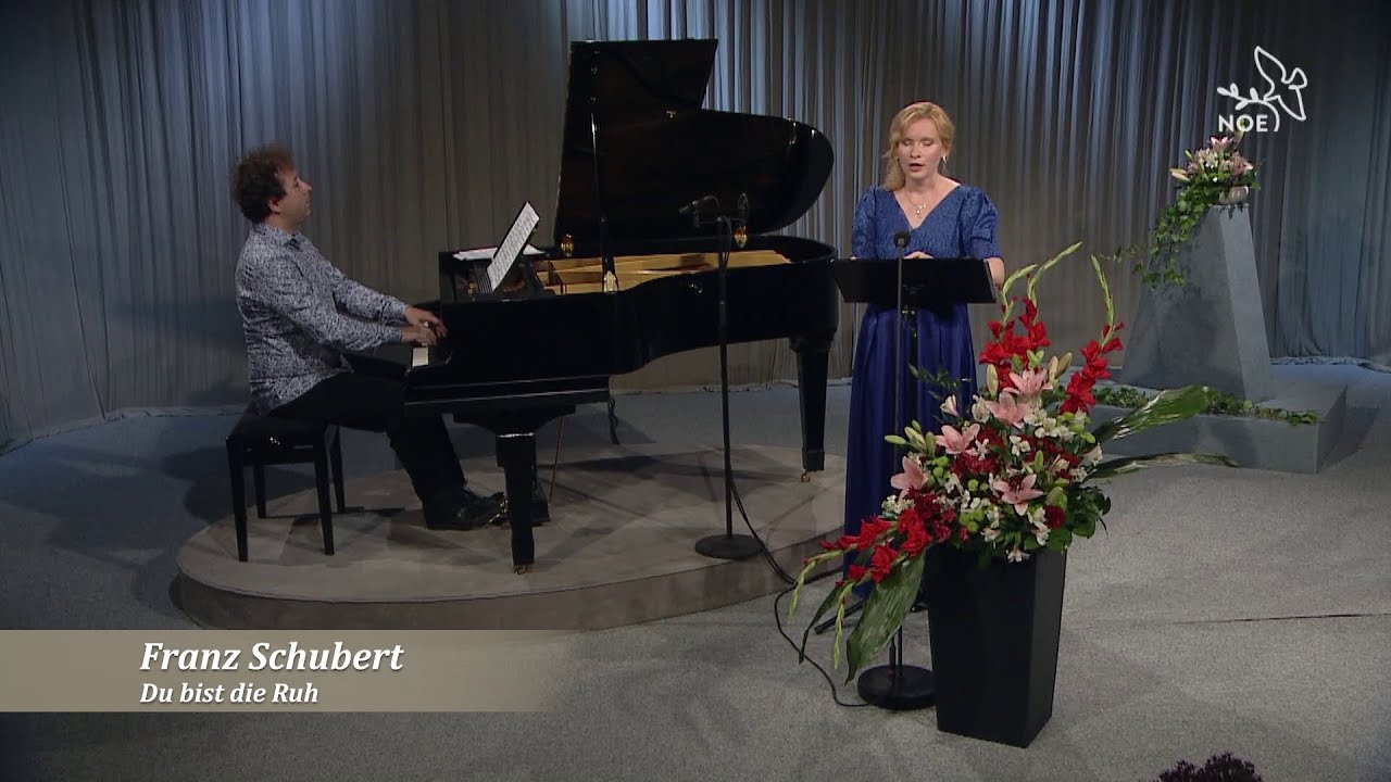 Du bist die Ruh, D. 776, Op. 59, F. Schubert, Pavla Flámová