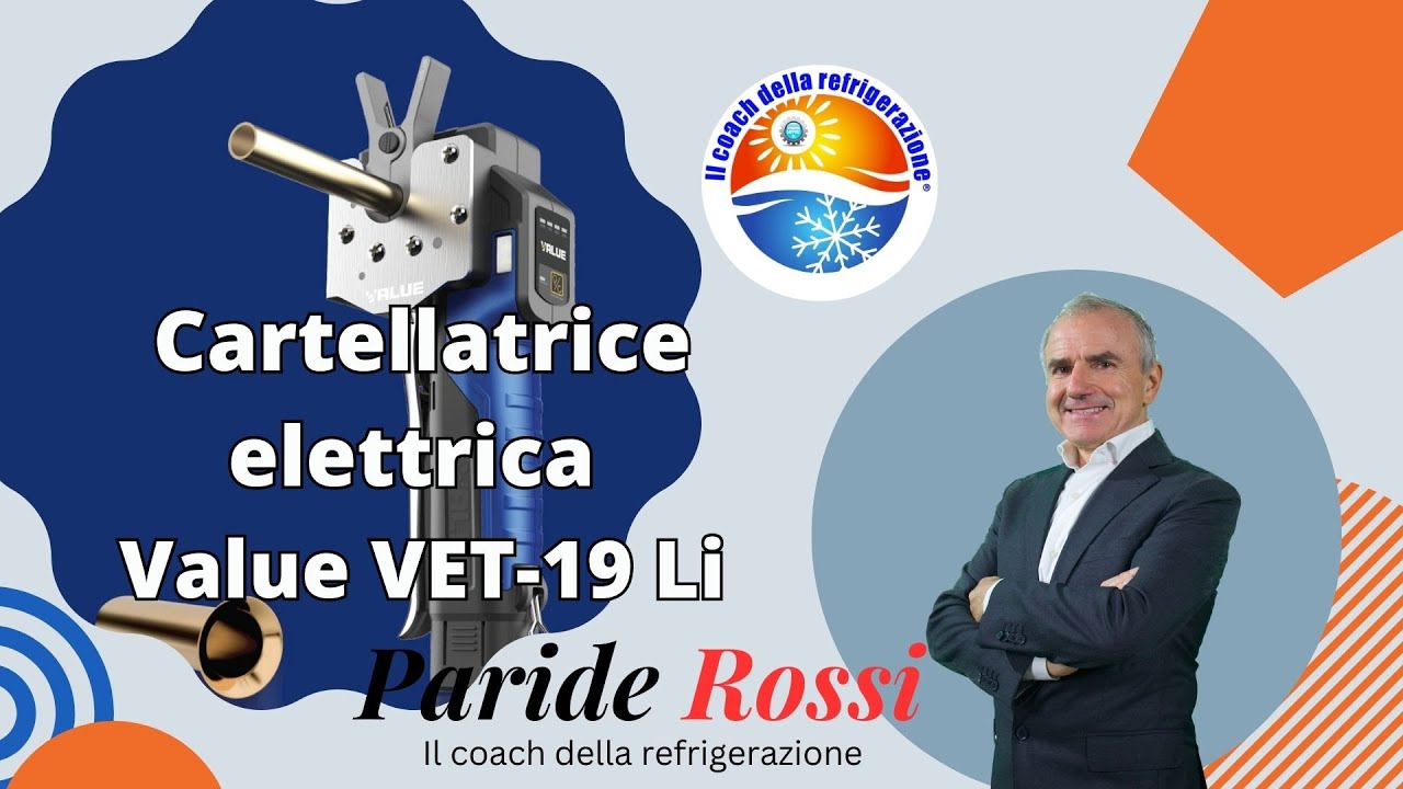 Cartellatrice elettrica Value VET-19LI
