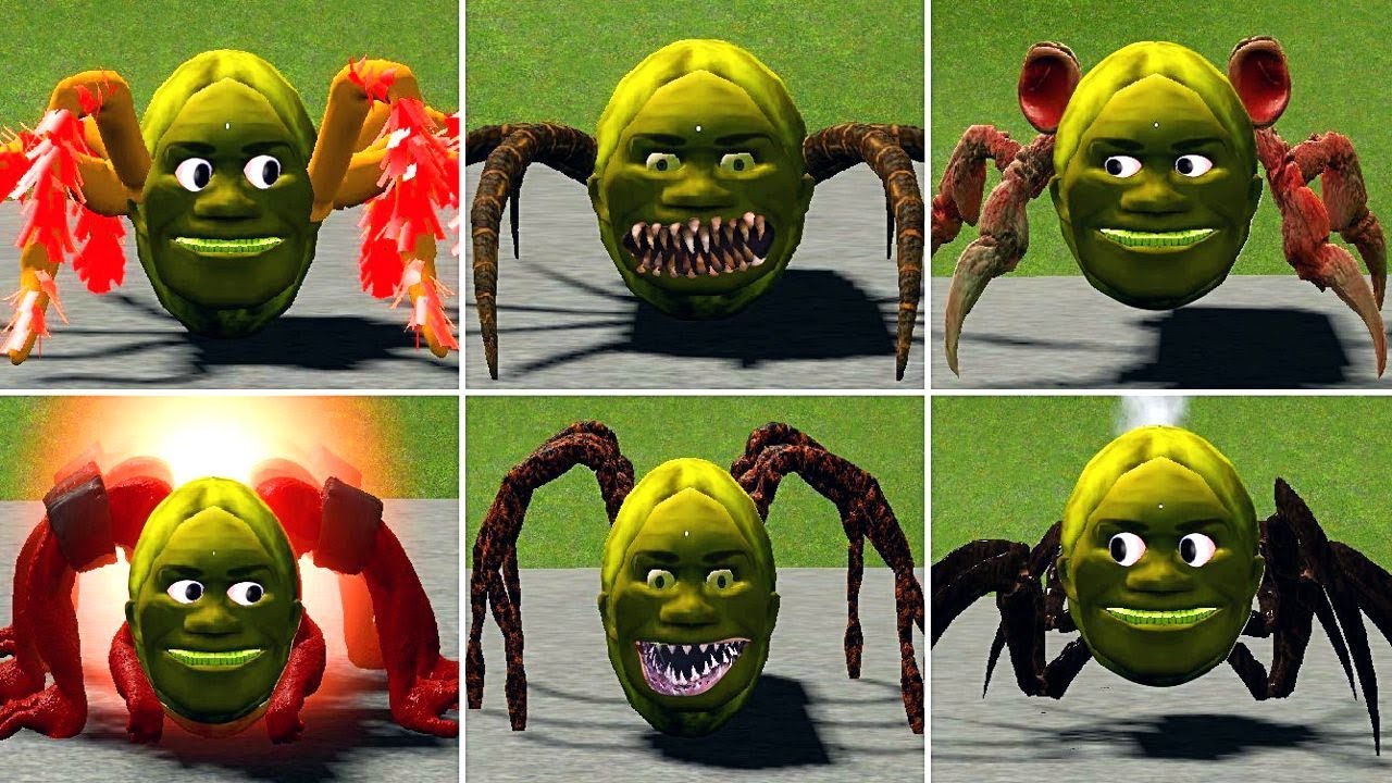 Everything turning into Lin Gang Melon: Bus Eater, Choo Choo Charles, Thomas Eater in Garry's Mod?