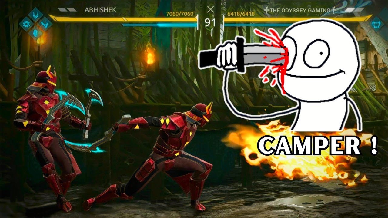 Facing Campers After so long 🥱 || Shadow Fight 4 Arena