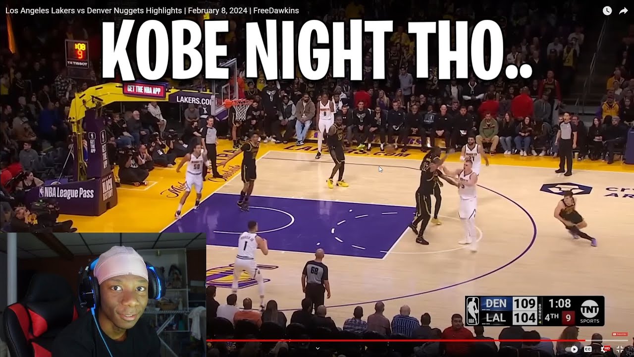LEBRON FAN Reacts to Denver Nuggets vs. Los Angeles Lakers Full Game Highlights..
