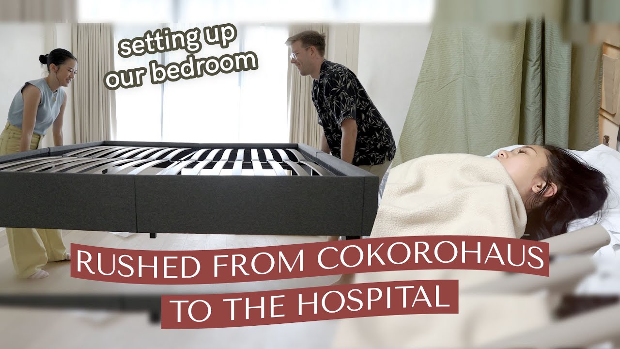 Setting up Our #Cokorohaus Bedroom + Emergency Hospital Trip | Camille Co