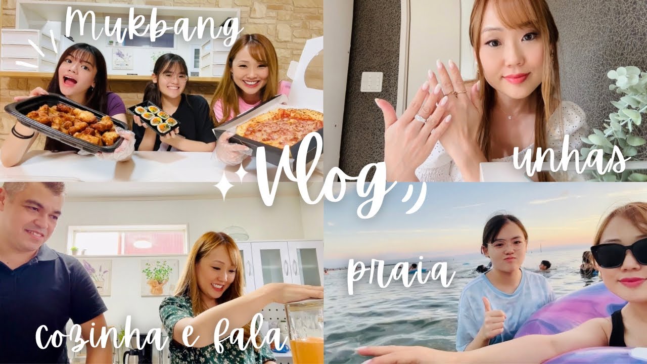 VLOG 79| ÚLTIMO DIA DO FERIADO NA PRAIA E DE VOLTA A ROTINA, COZINHANDO E CONVERSANDO, MUKBANG