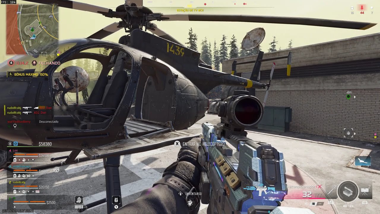 BlackOps7, NJ, Araújo. Vingando a morte de um amigo com helicóptero e na estratégia ganhamos o jogo!
