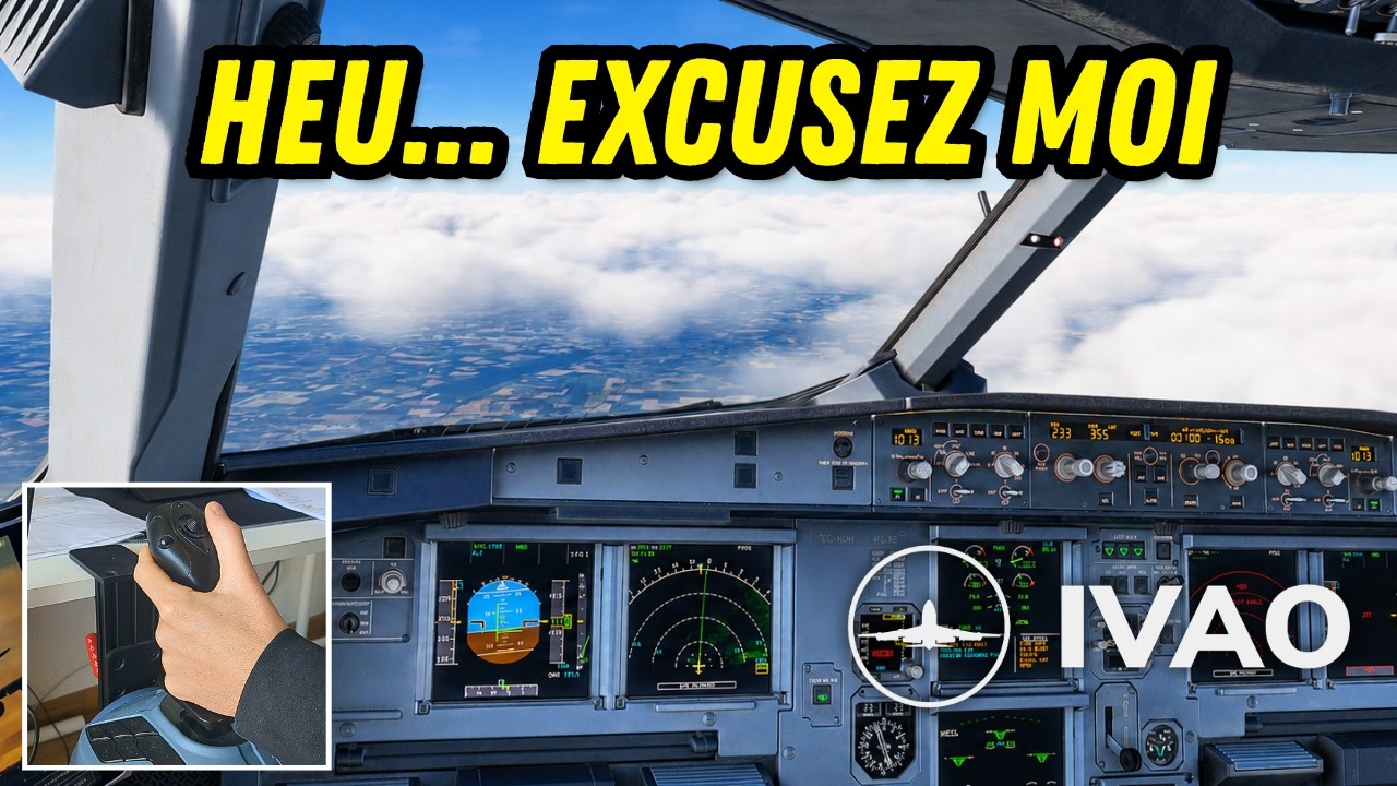 My FIRST AIRBUS FLIGHT on IVAO!