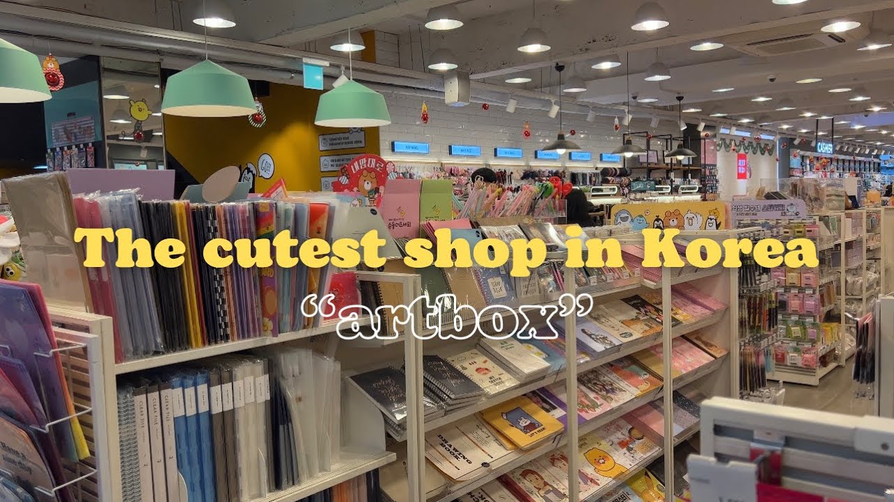 The cutest Korean shopping 🇰🇷. Stationery haul