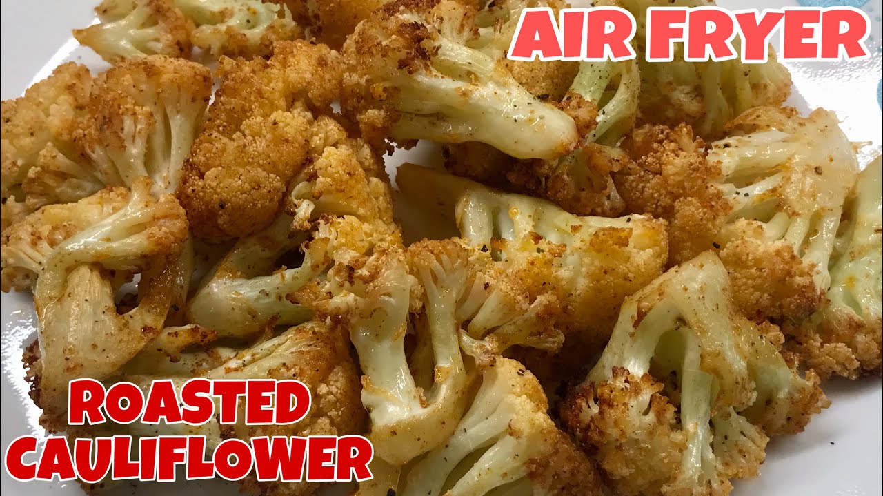 AIR FRIED CAULIFLOWER | NINJA AIR FRYER RECIPE | ROASTED CAULIFLOWER 