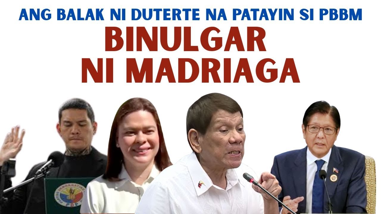 RAMIL MADRIAGA BINULGAR ANG AS*AS*!NATION PLOT  NI DUTERTE KAY PBBM