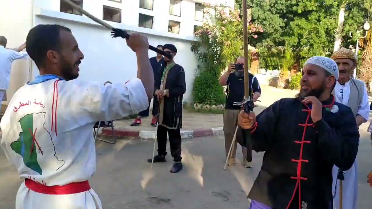 العصا التقليدية مع الشيخ إسماعيل نتاع البليدة Algérien Traditionnelle Combat Stick