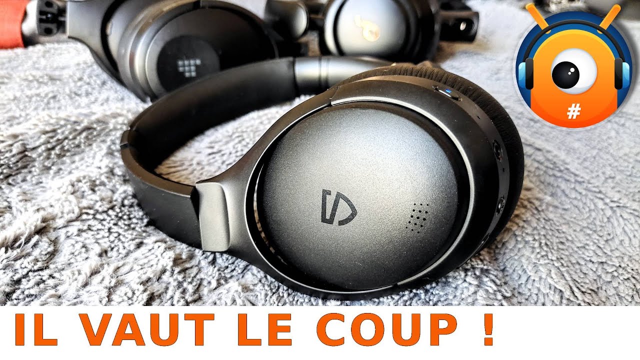 SOUNDPEATS A6 : Un CASQUE ANC à 60 euros EFFICACE