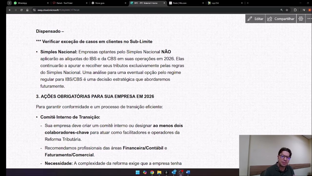 Reforma Tributária do Consumo