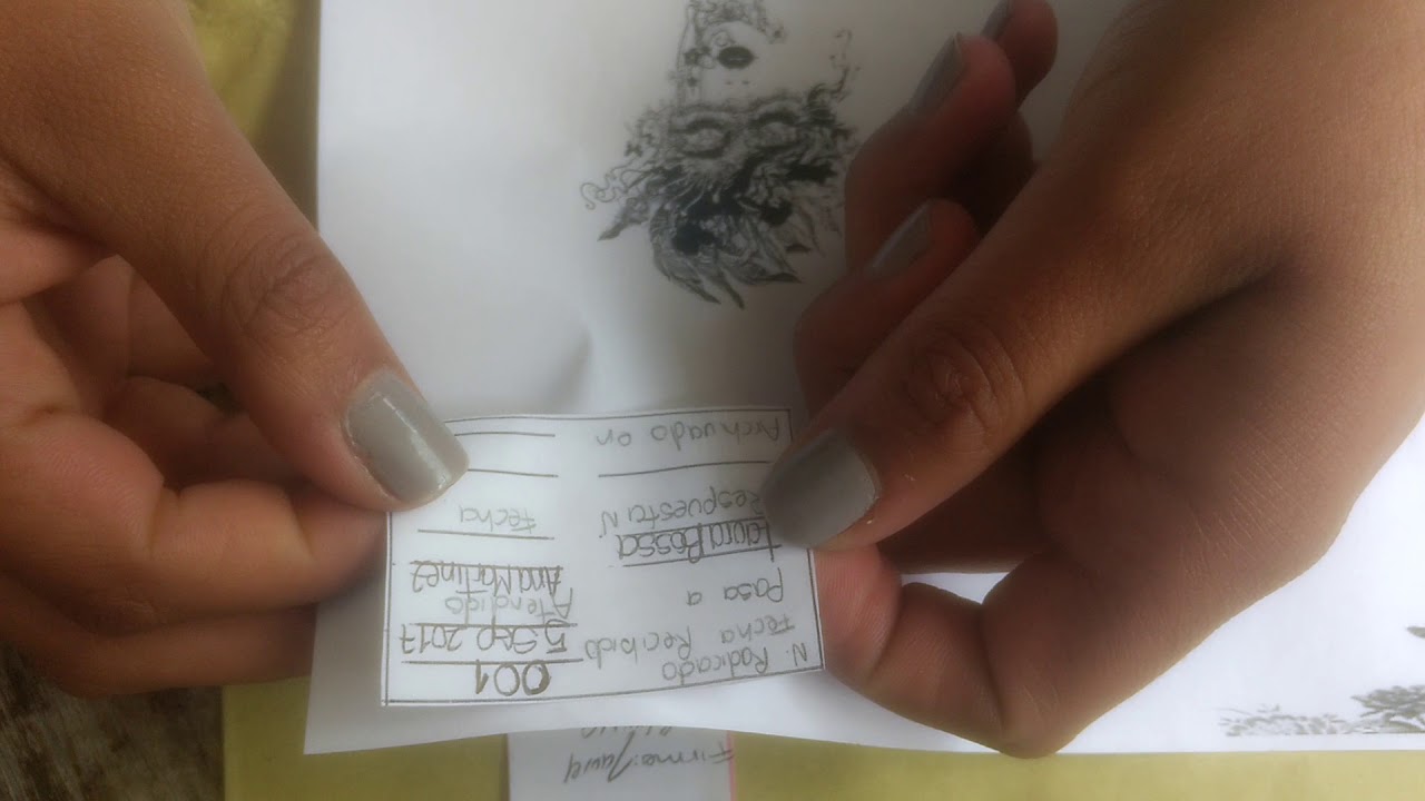 manejo de correspondencia