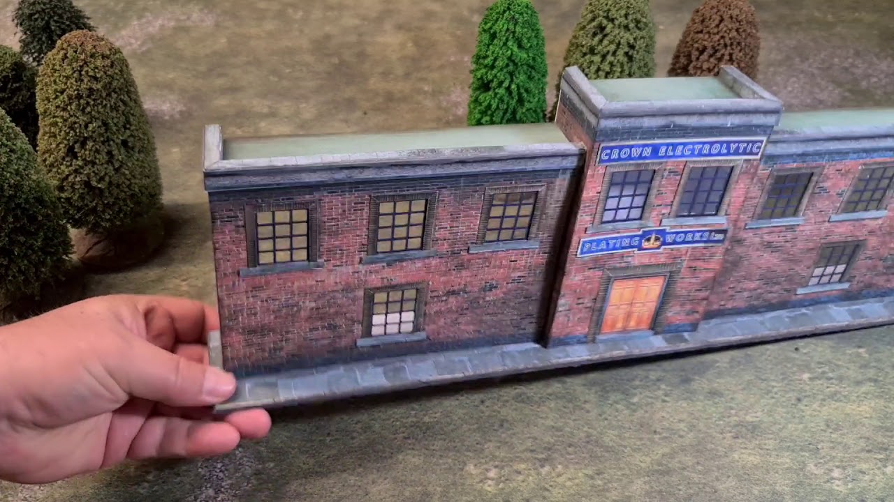 O Gauge Railway Buildings by Purple Bobs Hobbies used for Modern Gaming
