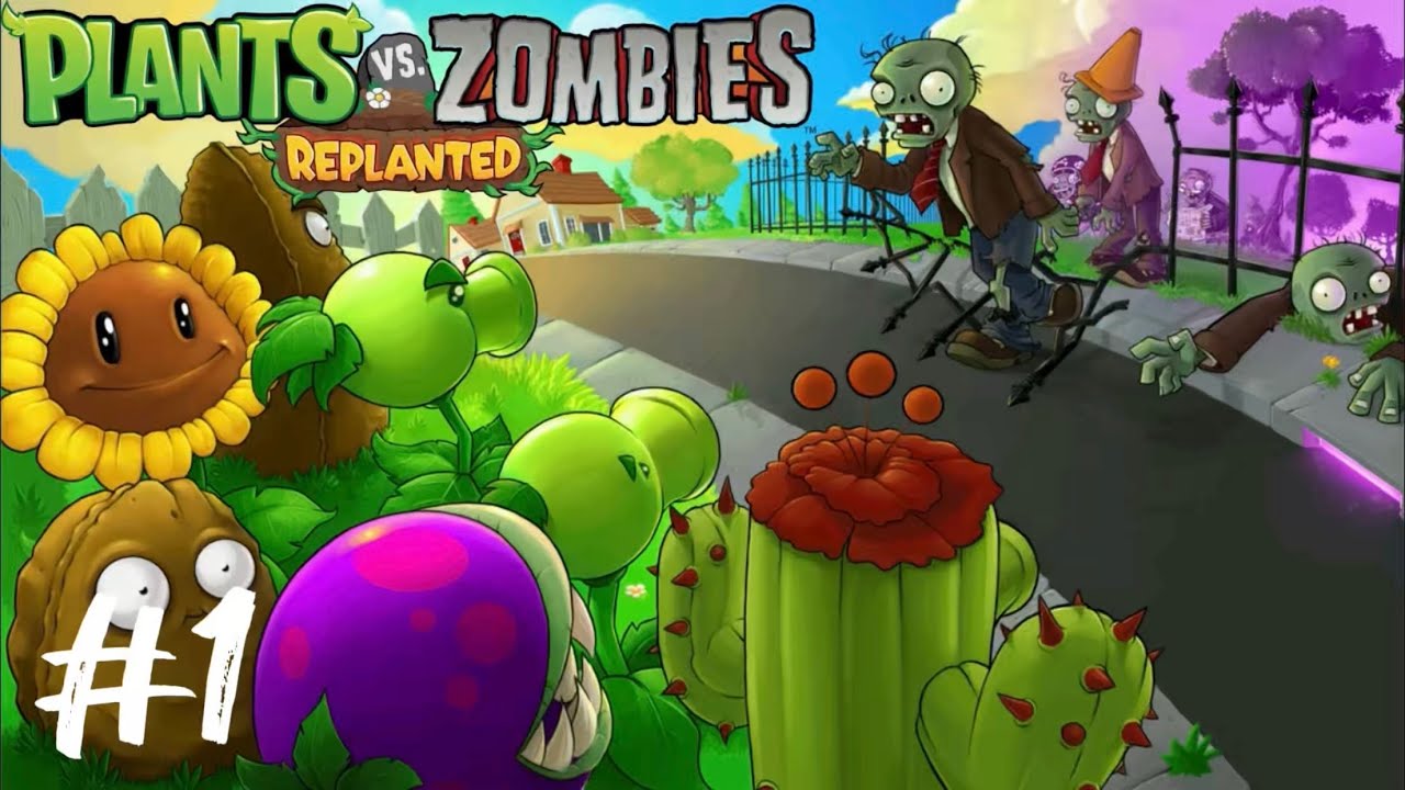 Plants vs. Zombies | Day Levels 1-10 (Part 1) No Commentary Gameplay