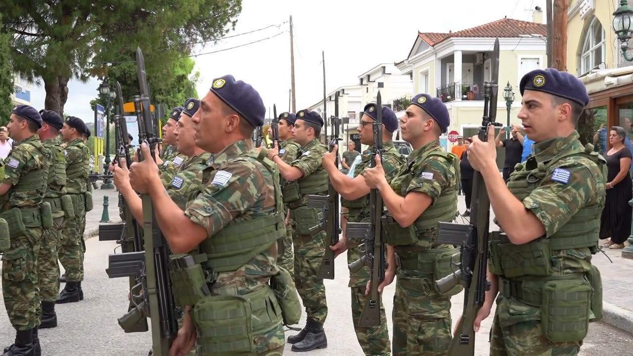 Η πρώτη έπαρση σημαίας με άγημα στη Καλλονή (12.06.2022)