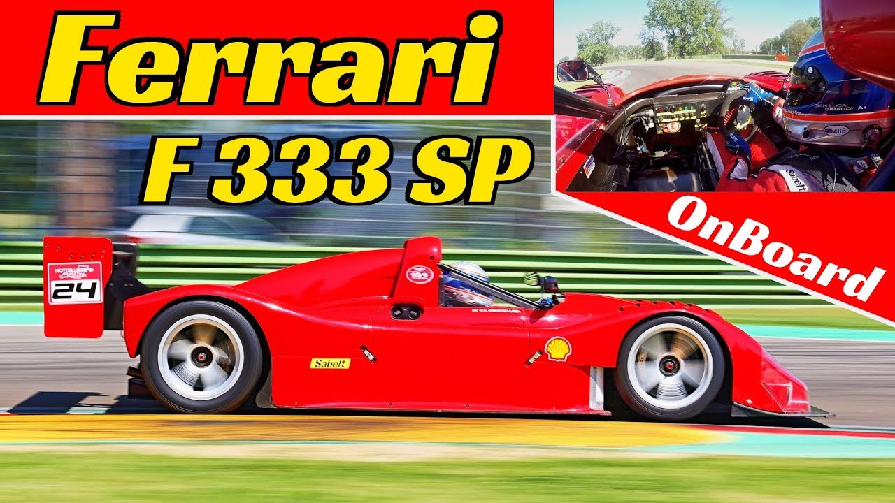 Ferrari F333 SP - V12 N/A Formula One Engine inside a 