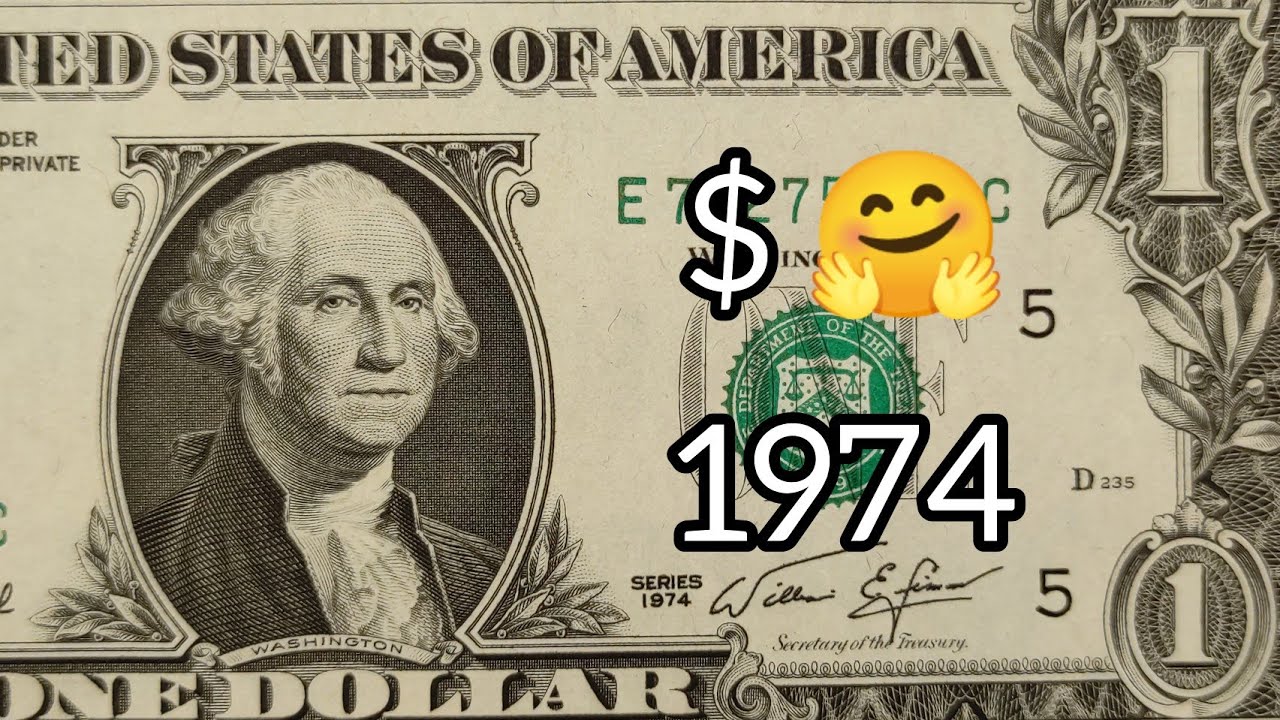 Пополнение коллекции 1 доллар 1974 + 1млн доллар красота , курсы валют 💥