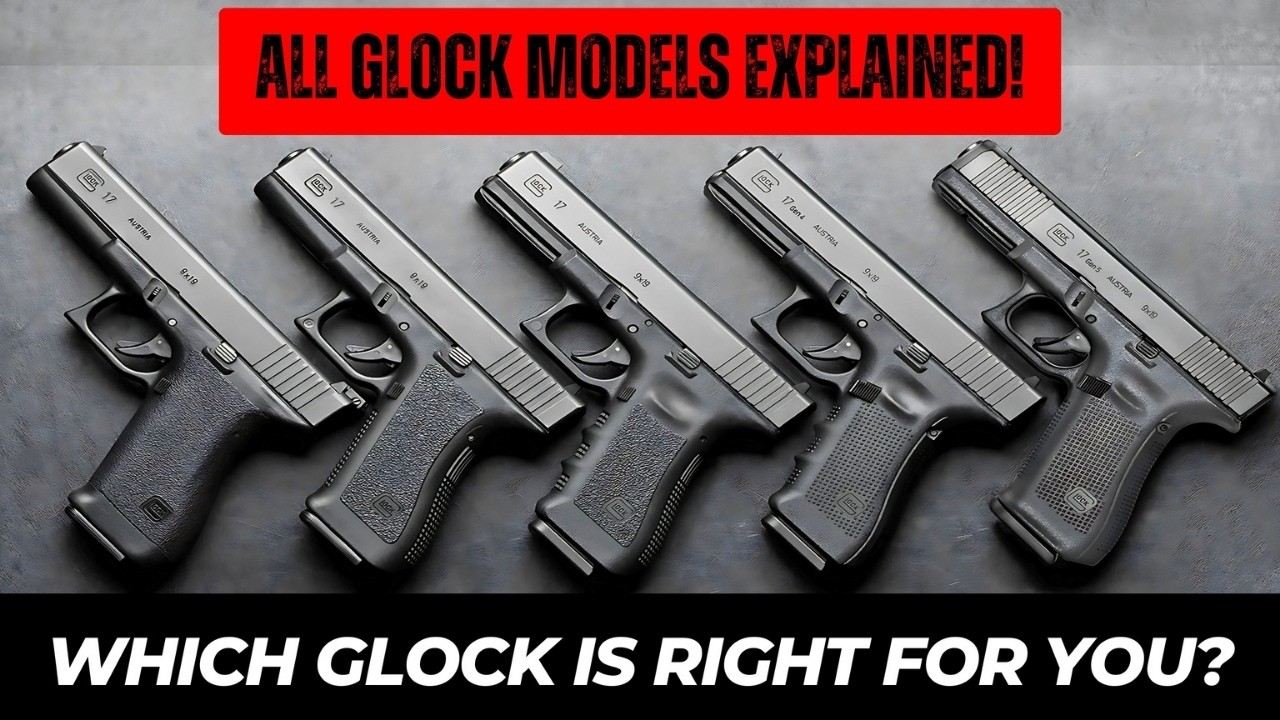 ОБЪЯСНЕНИЕ ВСЕХ МОДЕЛЕЙ GLOCK!
