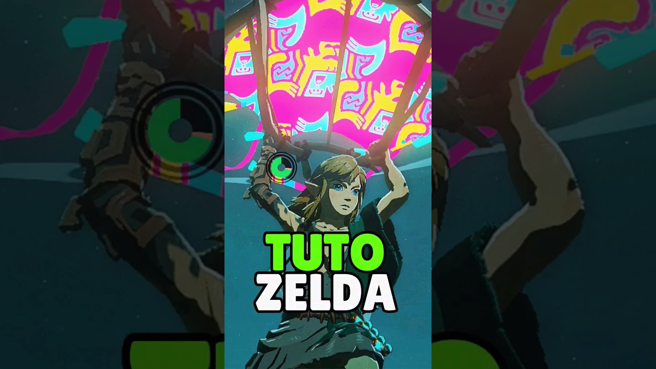 Obtenir la PARAVOILE FLUORESCENTE sur Zelda Tears of the Kingdom #short #Shorts #zelda #zeldatotk