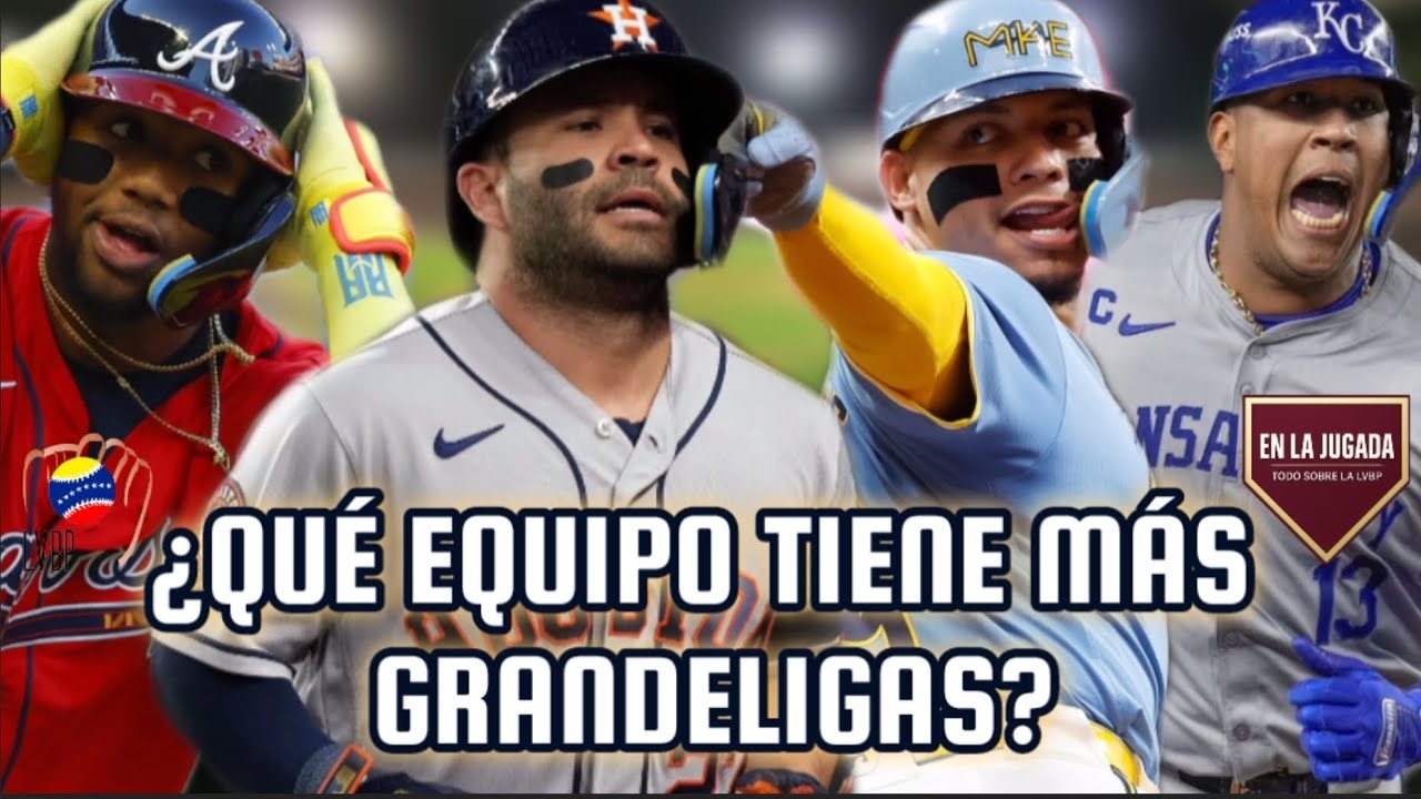 🇻🇪 ¿QUÉ EQUIPO DE LA LVBP TIENE MÁS GRANDELIGAS EN 2025? ⚾️ #lvbp #beisbol #venezuela