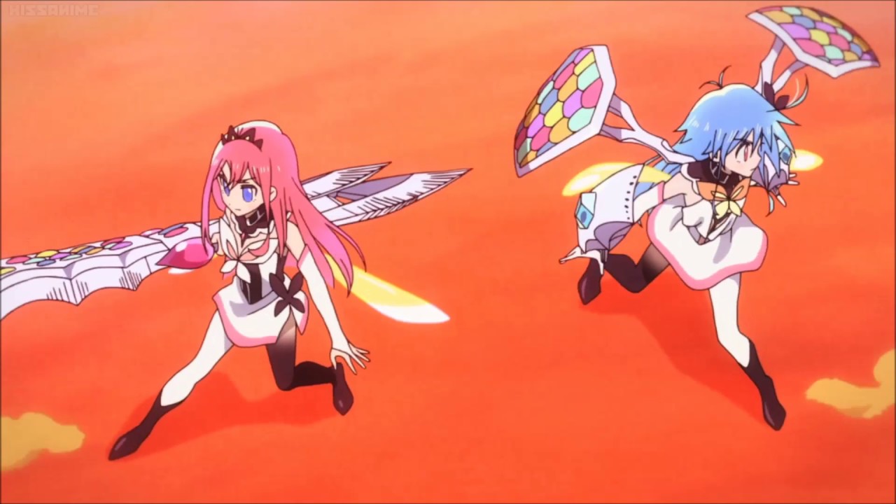 Flip Flappers - Papika & Cocona vs Welwitschia  (1080HD + Subtitles )