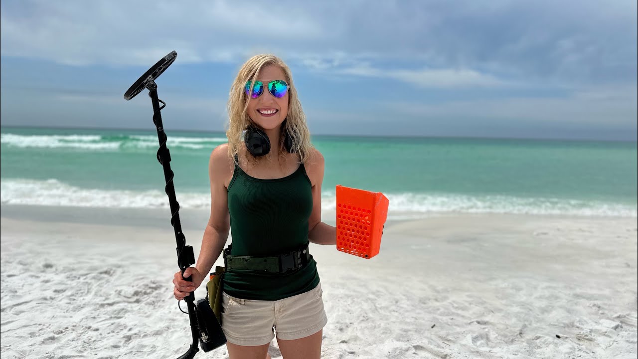 35) Metal Detecting the Emerald Coast of FL