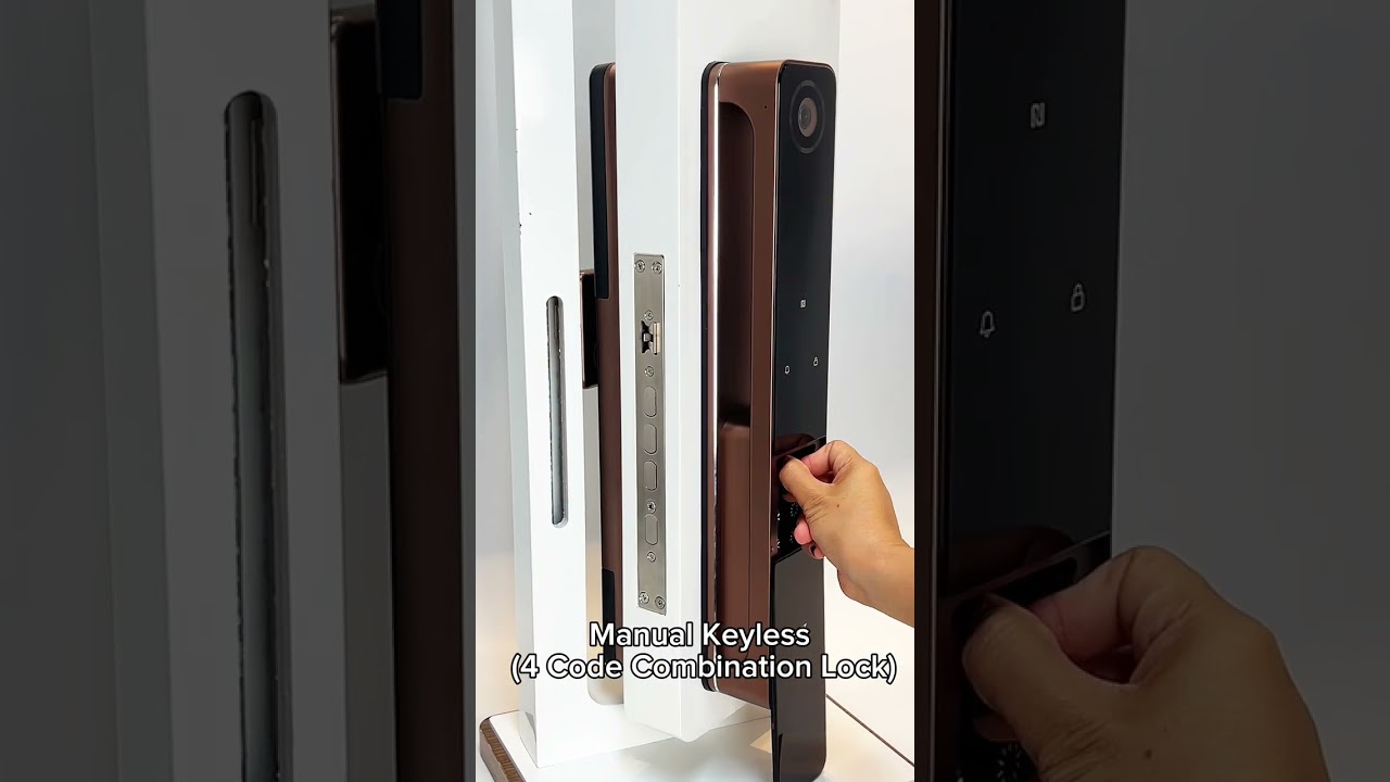Introducing Avant Guard Smart Lock Design For Wooden Door WiFi Smart Lock S50