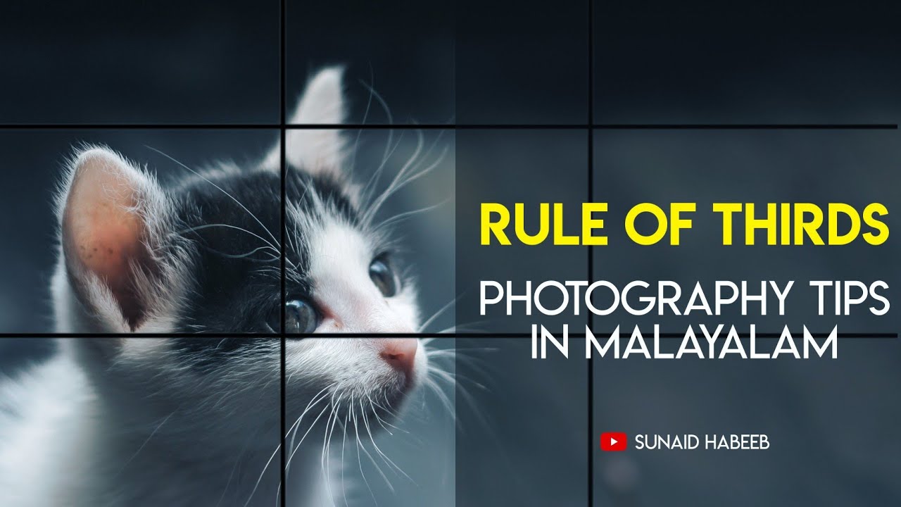 Photography Basics - Rule Of Third - In Malayalam