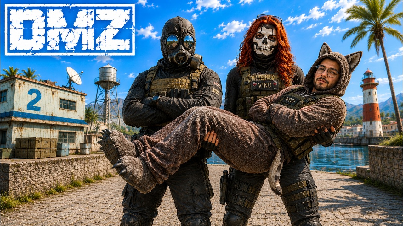 LIVE DMZ 🔴Me and 2 chicks play DMZ