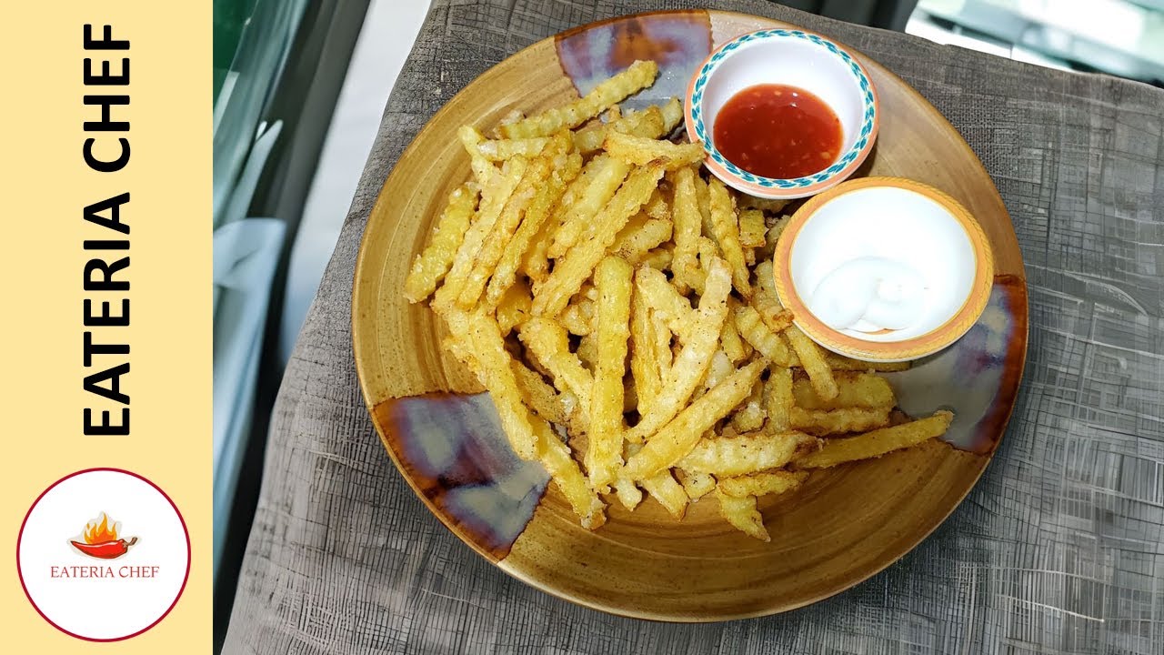 Crispy Masala Fries | Street Style Fries | Crispy & Curly French Fries