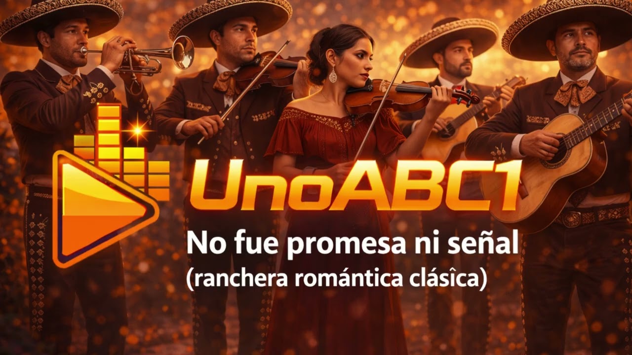 No fue promesa ni señal(ranchera romántica clásica)