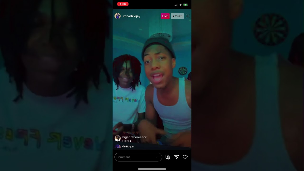 Badkid Jay & Dede turn up on live 💚